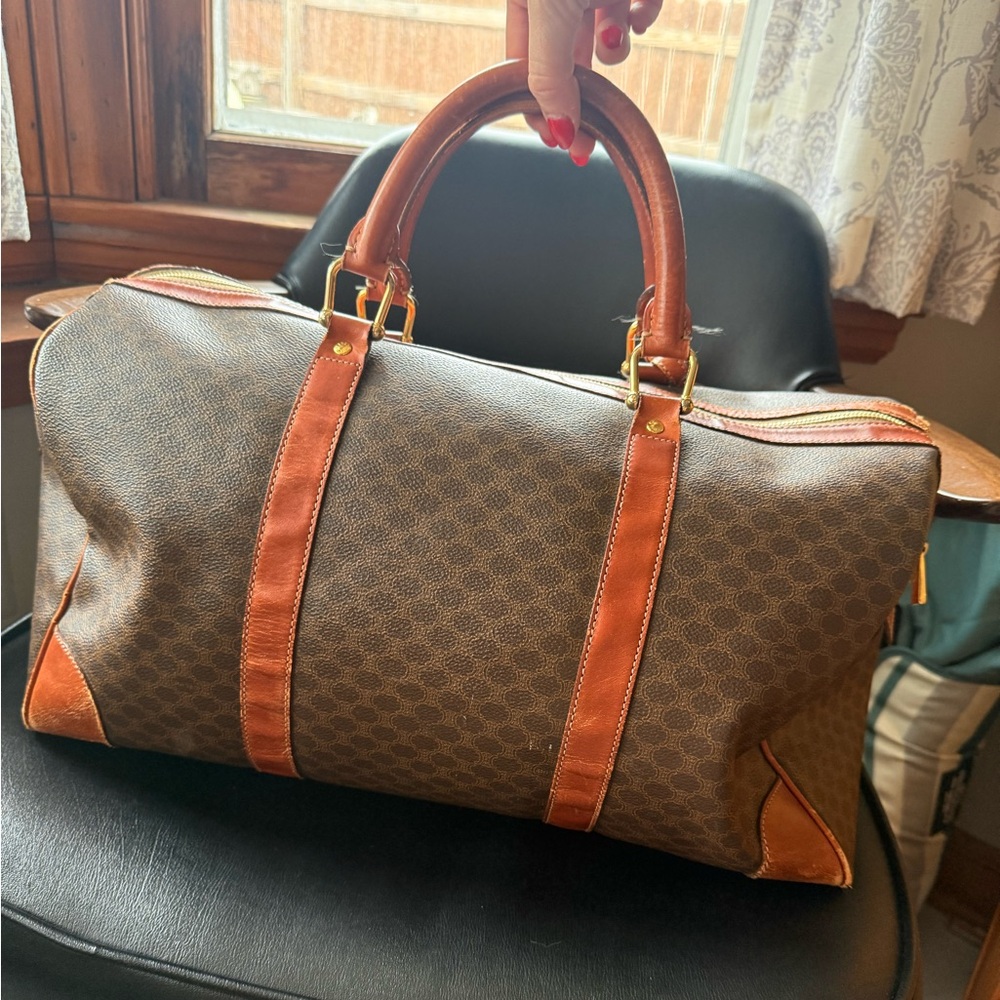Celine Triomphe Monogram Weekender - Picture 2 of 9